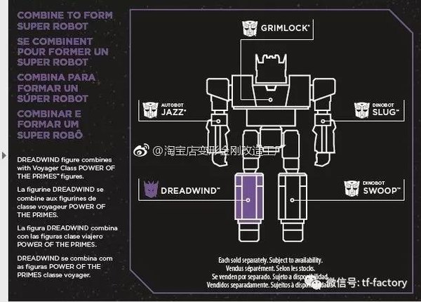 Power Of The Primes   Bringing It Together With Combination Diagram Images & Dreadwing Instructions  (2 of 8)